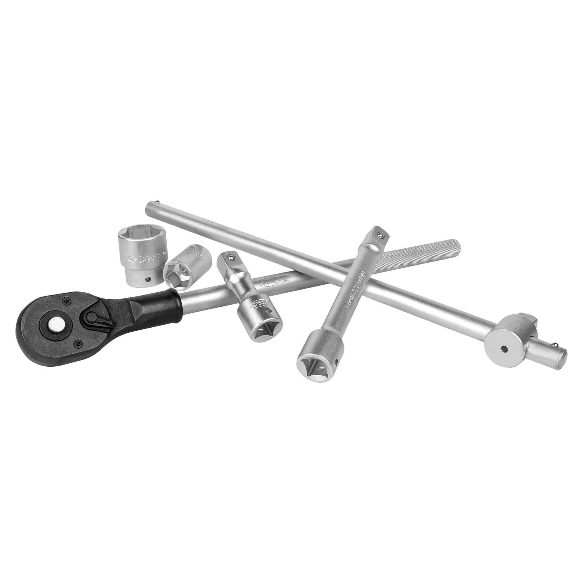 SET DI UTENSILI DA 21 PEZZI CON BUSSOLE ESAGONALI DA 3/4" – FINITURA ZINCATA - immagine 5
