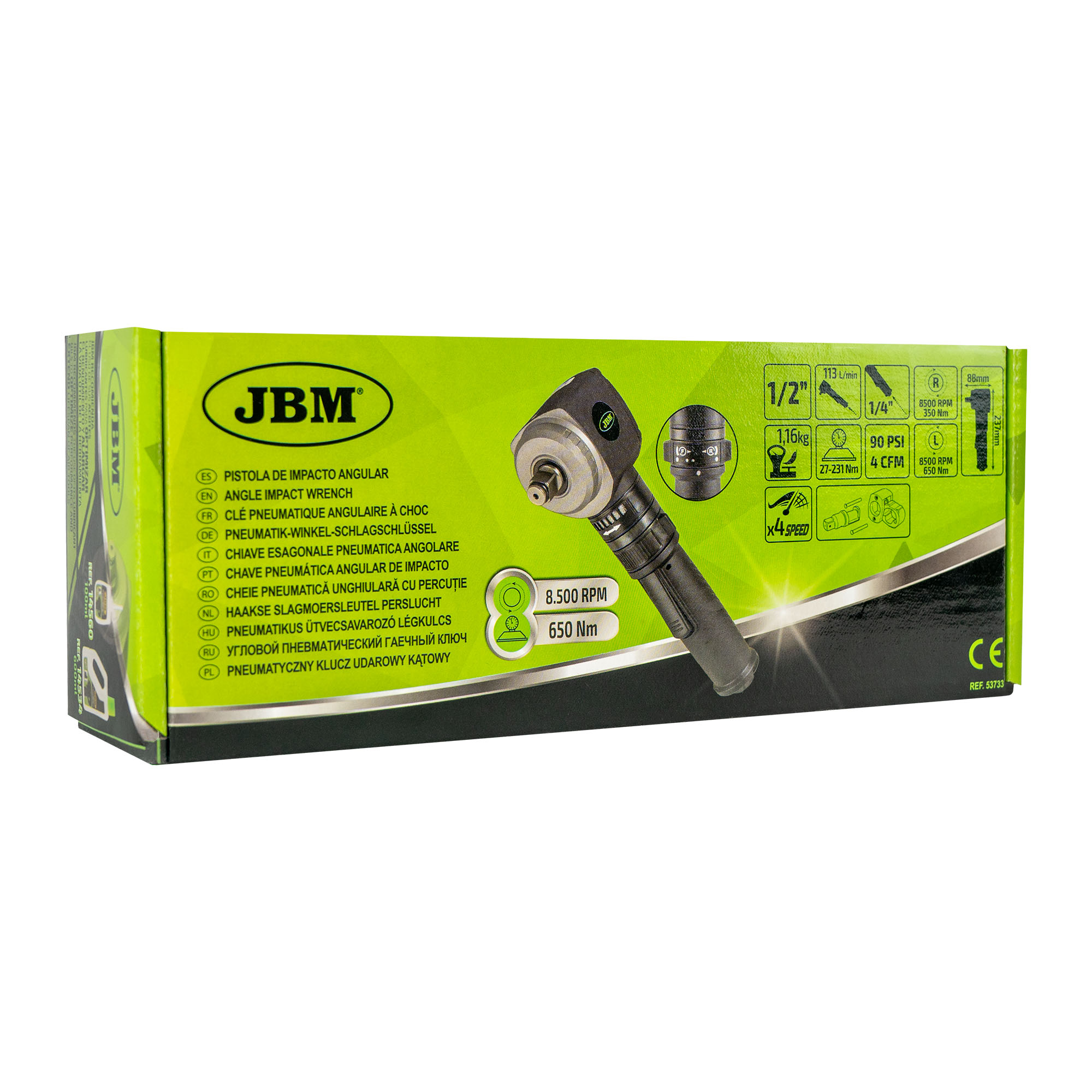 AVVITATORE PNEUMATICO NANO DA 1/2” 350NM - immagine 5