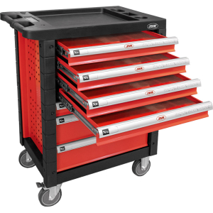 CARRELLO CON 7 CASSETTI ROSSO - VUOTO