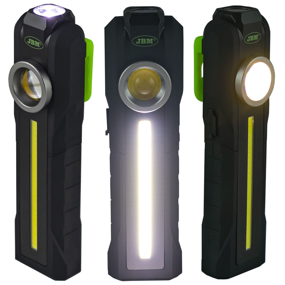 MINI LAMPADA LED CON BASE ARTICOLATA MAGNETICA - 300LM - immagine 3