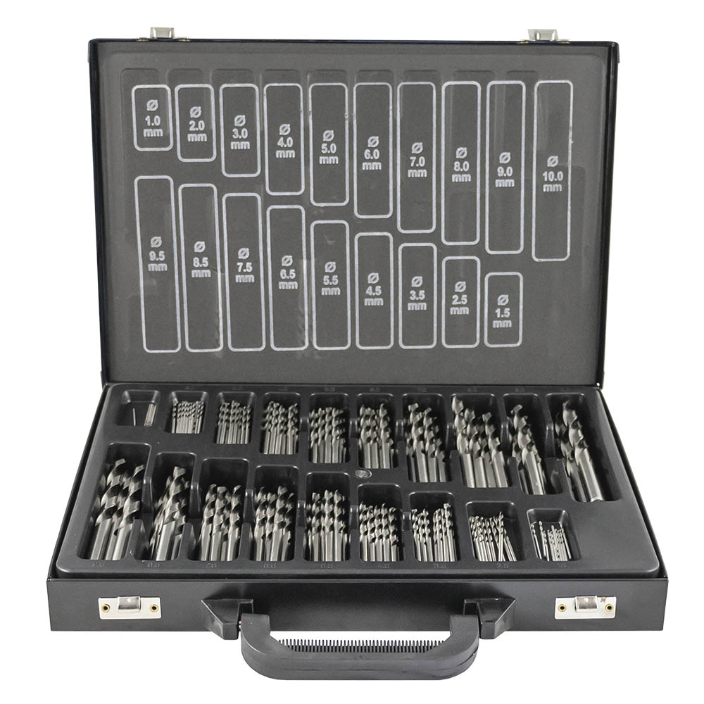 SET DI PUNTE AD ELICA HSS 4341, 1-10 MM - immagine 2