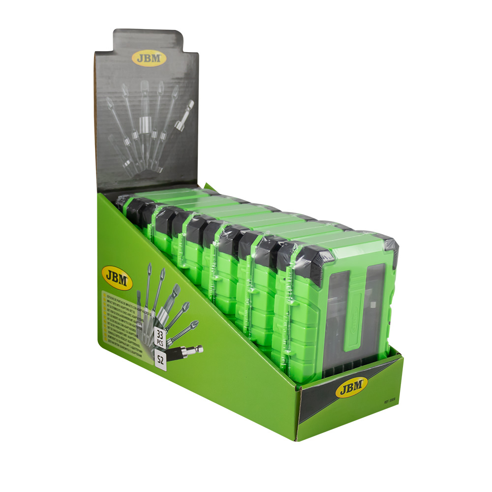 SET S2 INSERTI AD IMPATTO CON ADATTATORI - FINITURA NERA - immagine 2