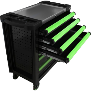 CARRELLO XL CON 7 CASSETTI VERDE - VUOTO