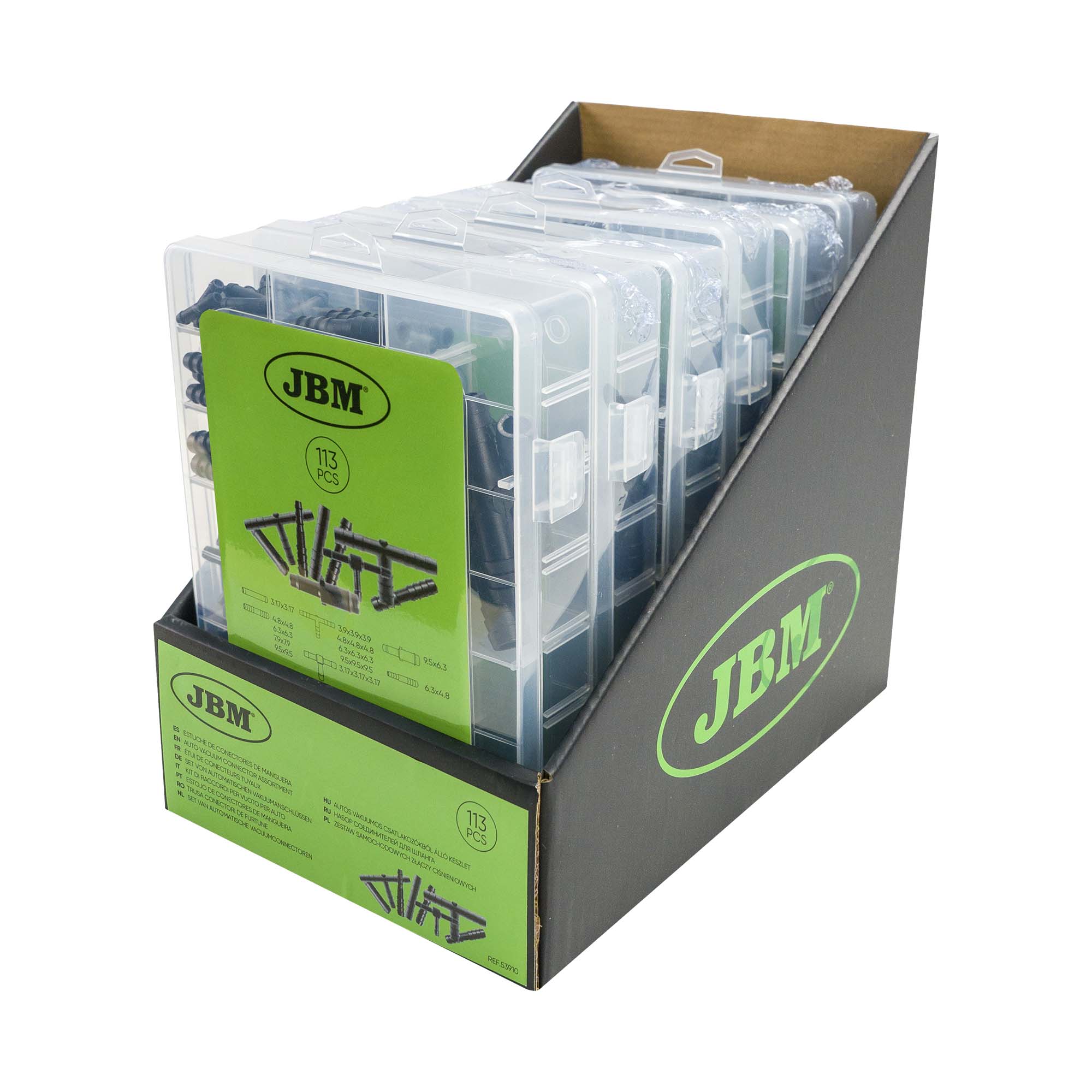 KIT DI 113 RACCORDI PER VUOTO PER AUTO - immagine 3