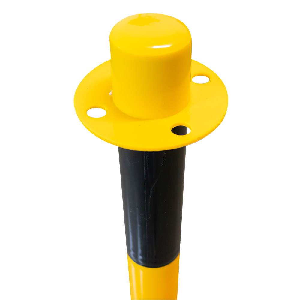 PALO IN PLASTICA PER CATENA - GIALLO / NERO - immagine 2