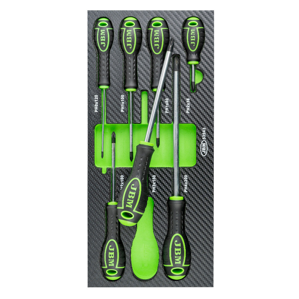 SET DI 7 CACCIAVITI STELLA - FIBRA DI CARBONIO