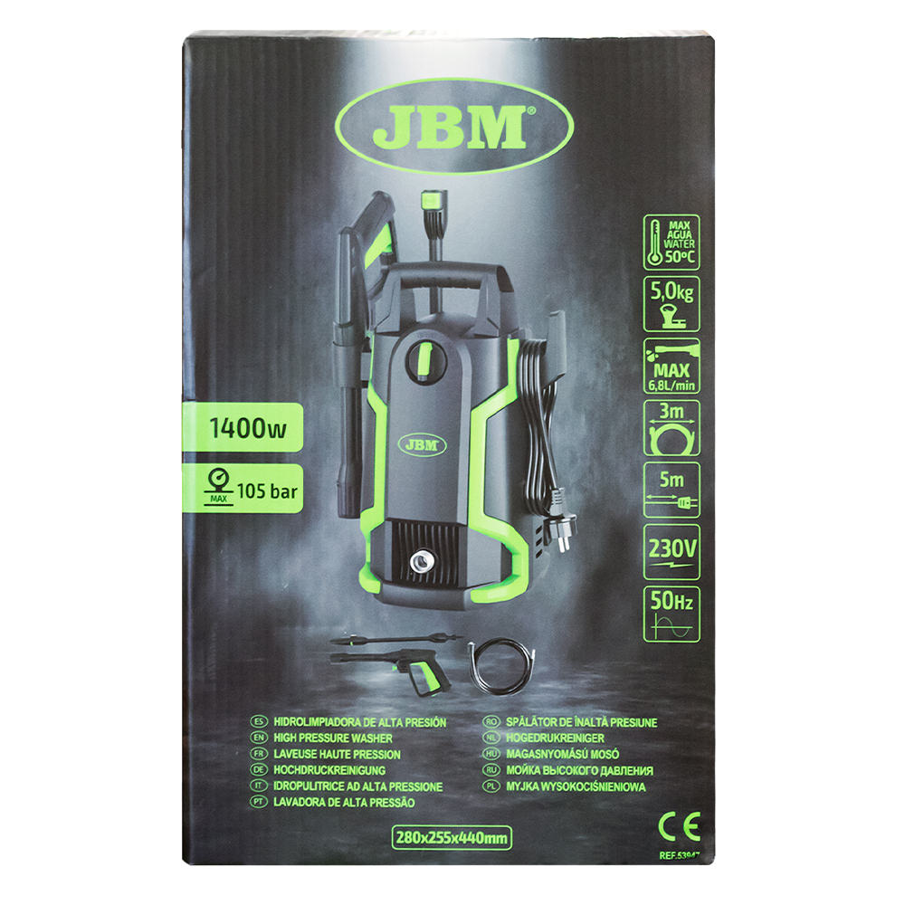 IDROPULITRICE AD ALTA PRESSIONE 1400W - immagine 4