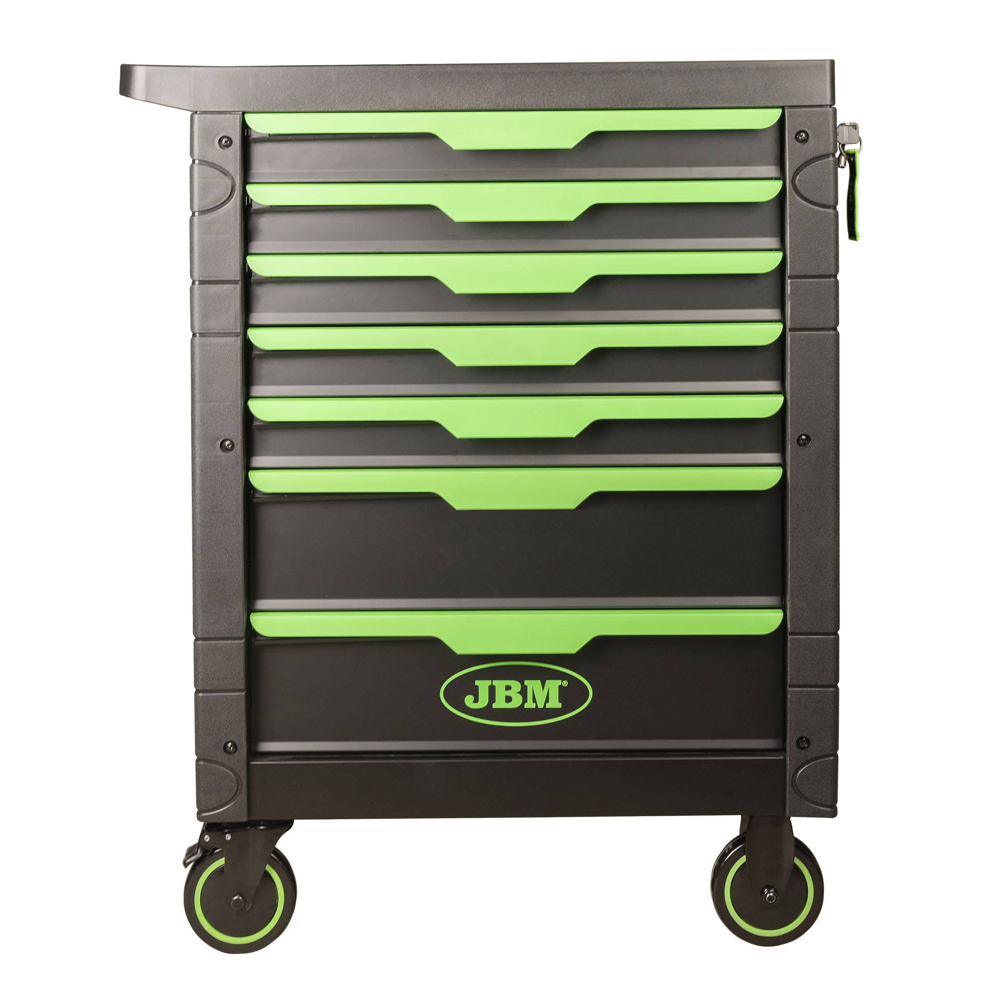 CARRELLO CON 7 CASSETTI VERDE - SPECIALE KIT MESSA IN FASE - immagine 3