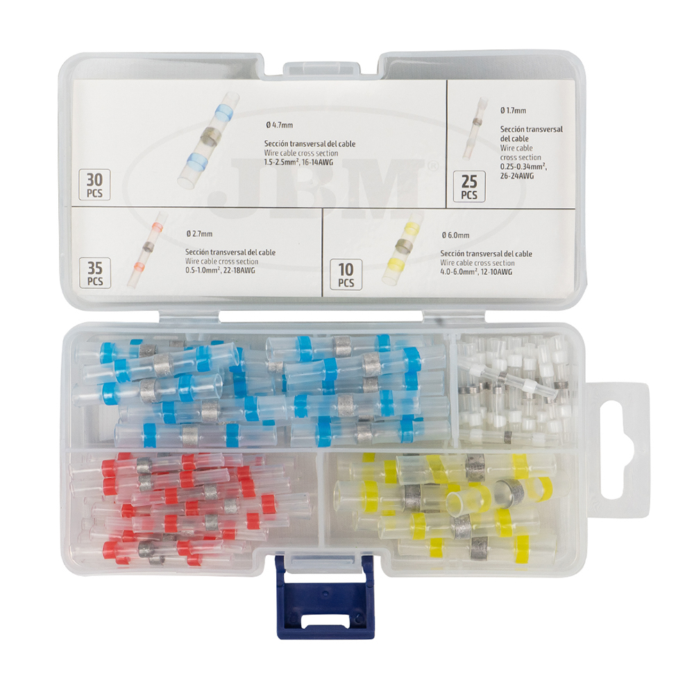 ASTUCCIO DI MANICOTTI PER SALDATURA TERMORESTRINGENTI 100PZ - immagine 2