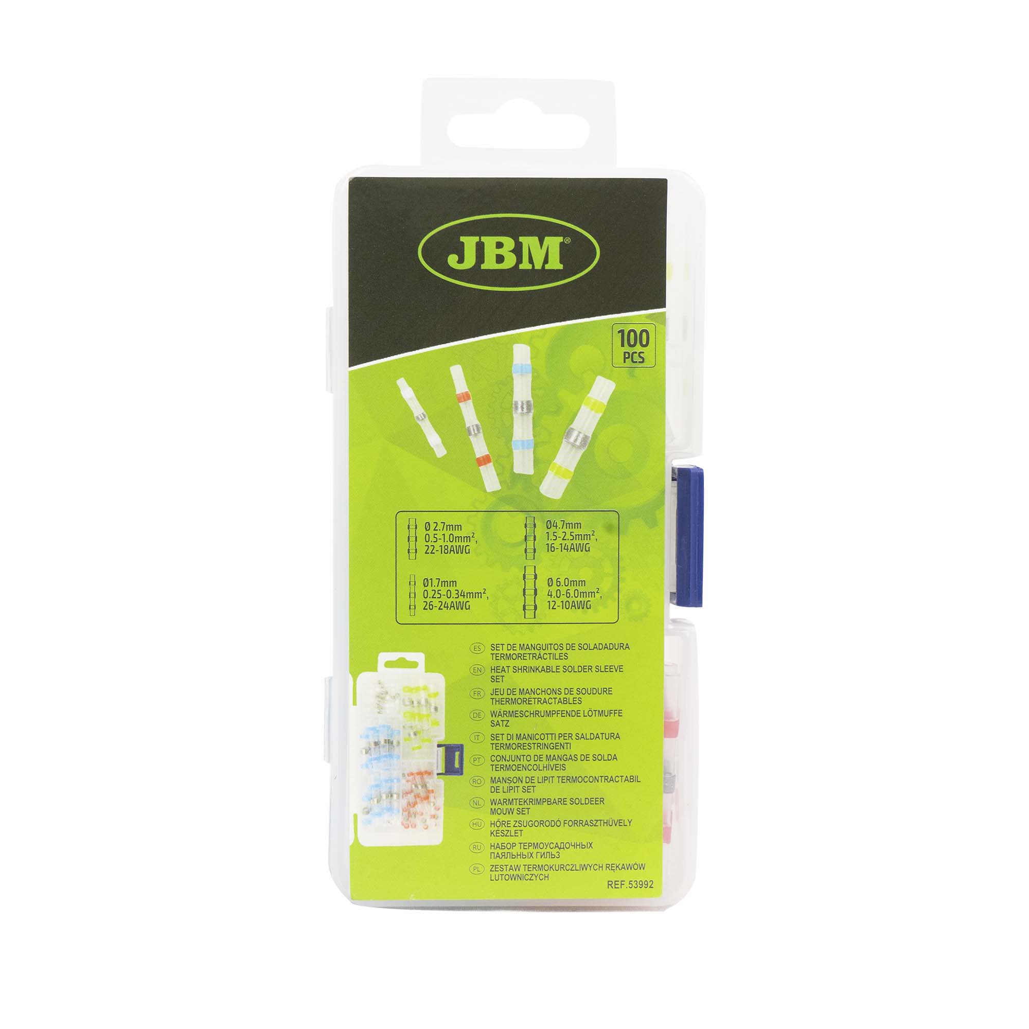 ASTUCCIO DI MANICOTTI PER SALDATURA TERMORESTRINGENTI 100PZ - immagine 3