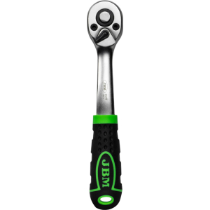 CRICCHETTO 1/4" CON TESTA A 72 DENTI 145MM - ZINCATO