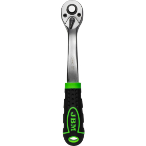 CRICCHETTO 3/8" CON TESTA A 72 DENTI 200MM - ZINCATO