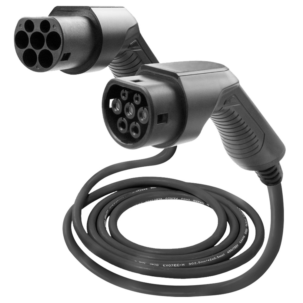 CAVO ELETTRICO DI RICARICA PER AUTO, 7.5KW, 32 A, DAL TIPO 2 AL TIPO 2 (SINGLE-PHASE)