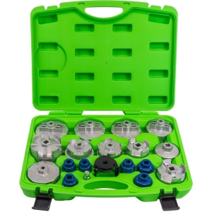 SET DI ESTRATTORI PER FILTRI DELL'OLIO IN ALLUMINIO, 19 PZ.