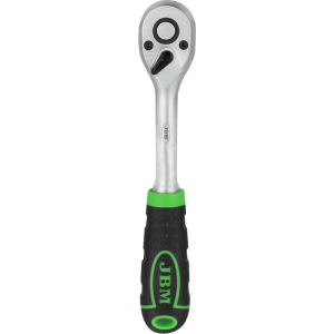 CRICCHETTO DRITTO 1/4" CON TESTA A 72 DENTI 145MM