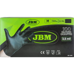 SCATOLA DA 100 PZ GUANTI NITRILE T:M 3.5MIL