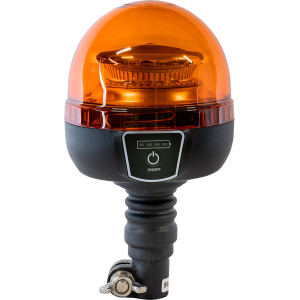LUCE ROTANTE LED LAMPEGGIANTE CON BASE FLESSIBILE