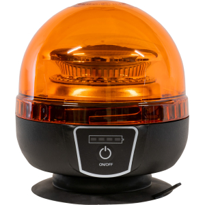 LUCE ROTANTE A LED RICARICABILE CON MAGNETE