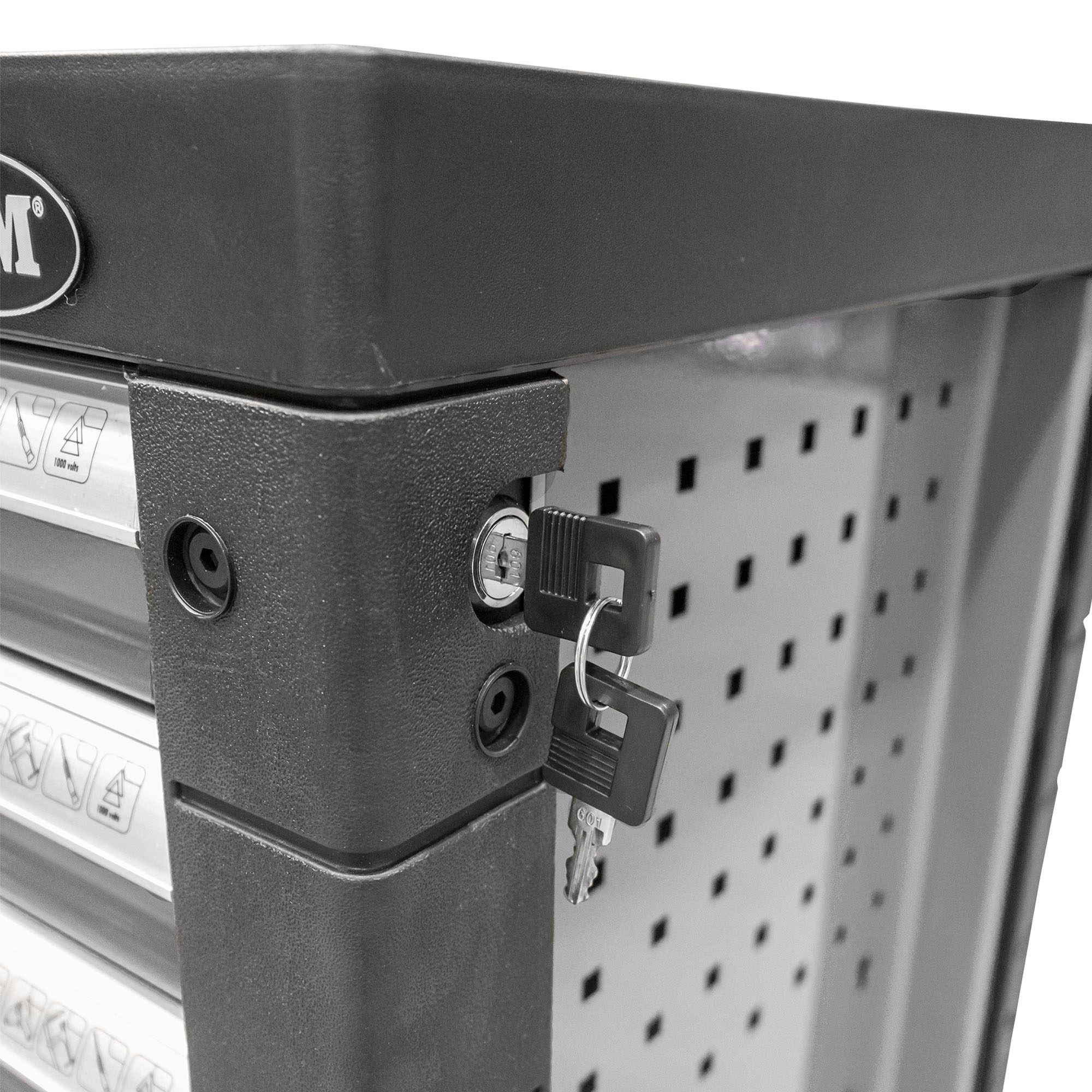 CARRELLO CON 7 CASSETTI GRIGIO - SPECIALE PER AUTOCARRI - immagine 4