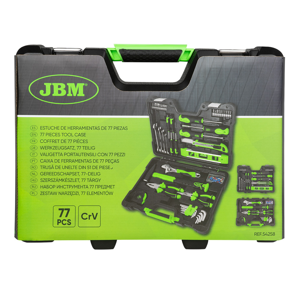 SET DI UTENSILI DA 77 PEZZI – FINITURA ZINCATA - immagine 5