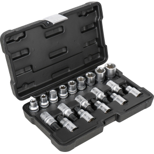 SET DI 19 BUSSOLE E INSERTI TORX 1/2"