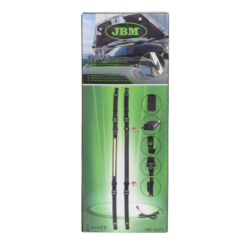 BARRA LED MAGNETICA FLESSIBILE CON CINGHIA - 1000LM - immagine 5