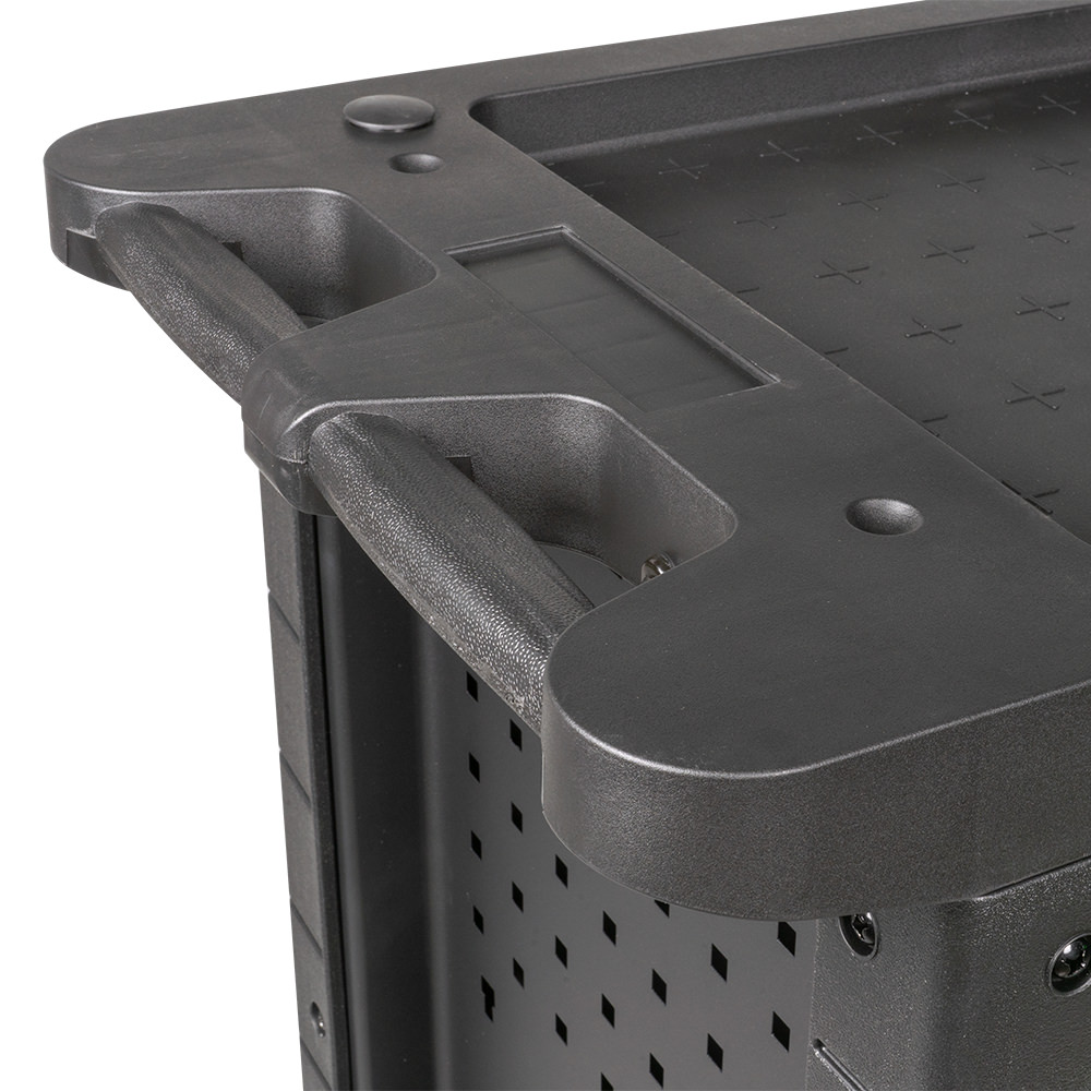 CARRELLO UTENSILI 8 CASSETTI UGUALI VERDE - VUOTO - immagine 4