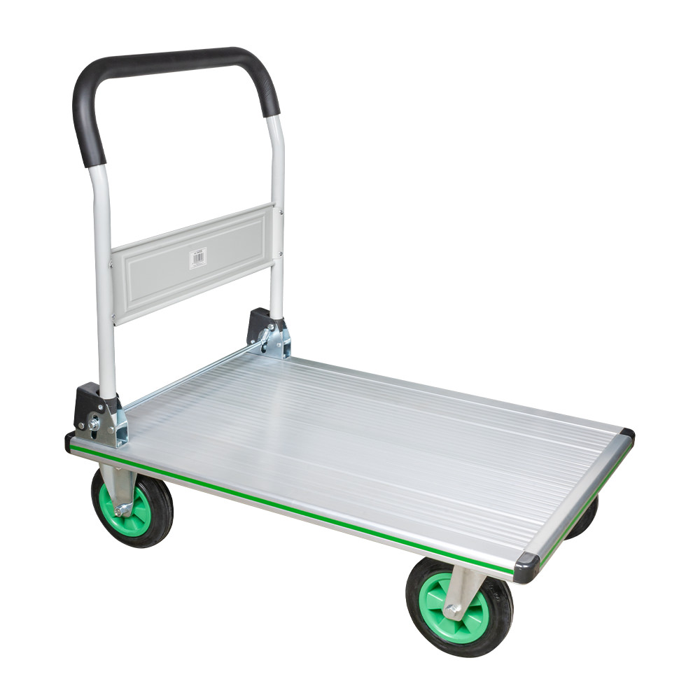 CARRELLO PIATTAFORMA PIEGHEVOLE IN ALLUMINIO 300KG