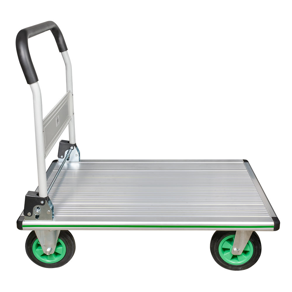 CARRELLO PIATTAFORMA PIEGHEVOLE IN ALLUMINIO 300KG - immagine 2