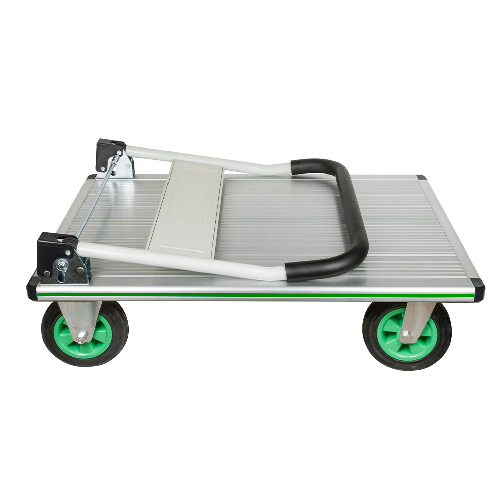 CARRELLO PIATTAFORMA PIEGHEVOLE IN ALLUMINIO 300KG - immagine 3