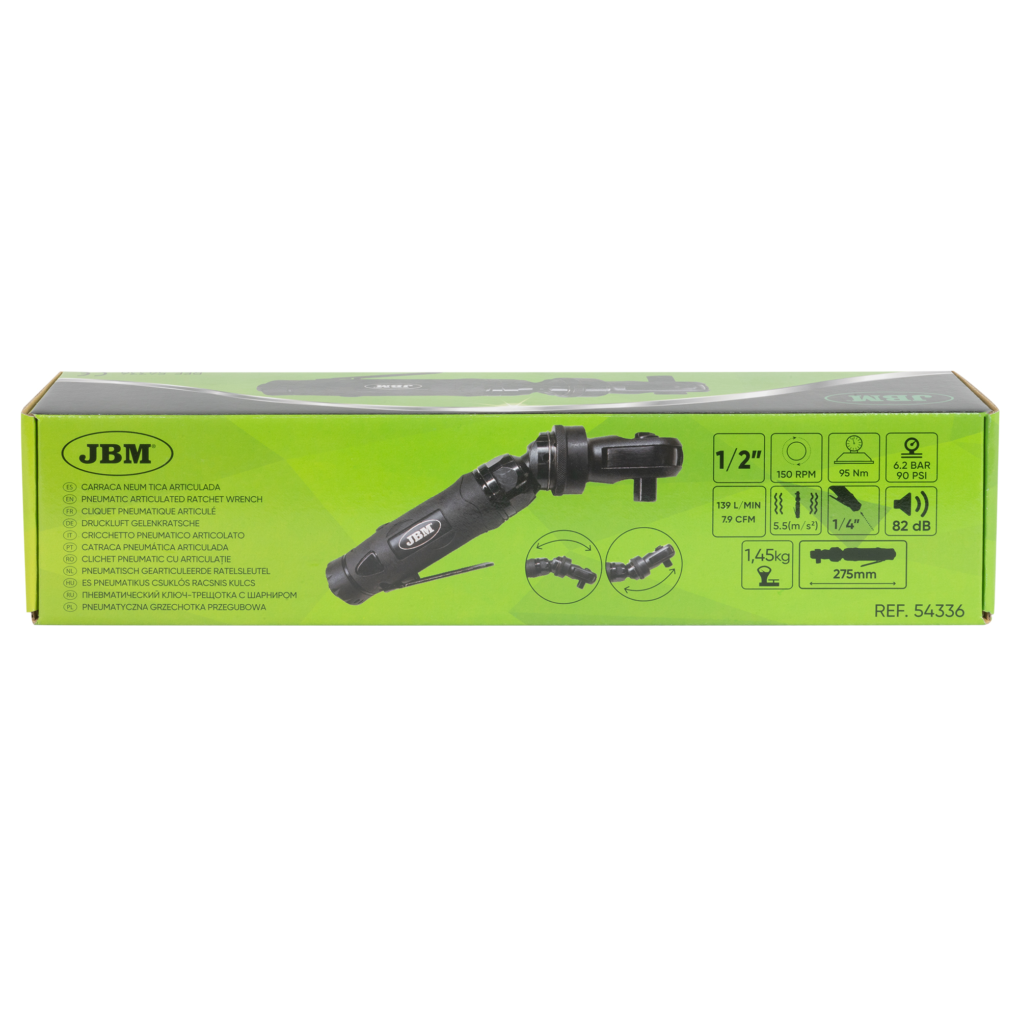 CRICCHETTO ARTICOLATO 1/2" 127NM - immagine 4