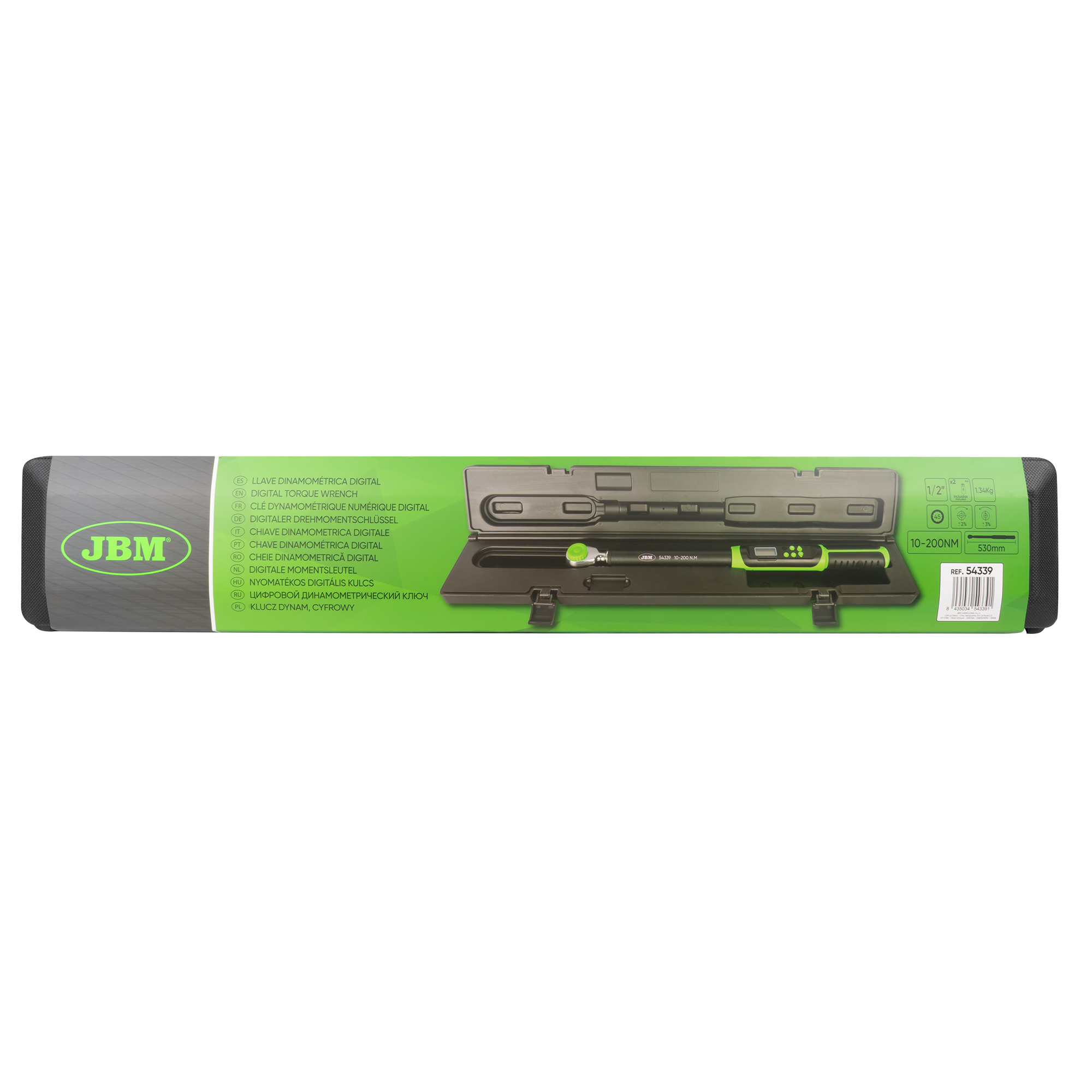 CHIAVE DINAMOMETRICA DIGITALE 1/2" CON COPPIA 10–200 NM - immagine 5