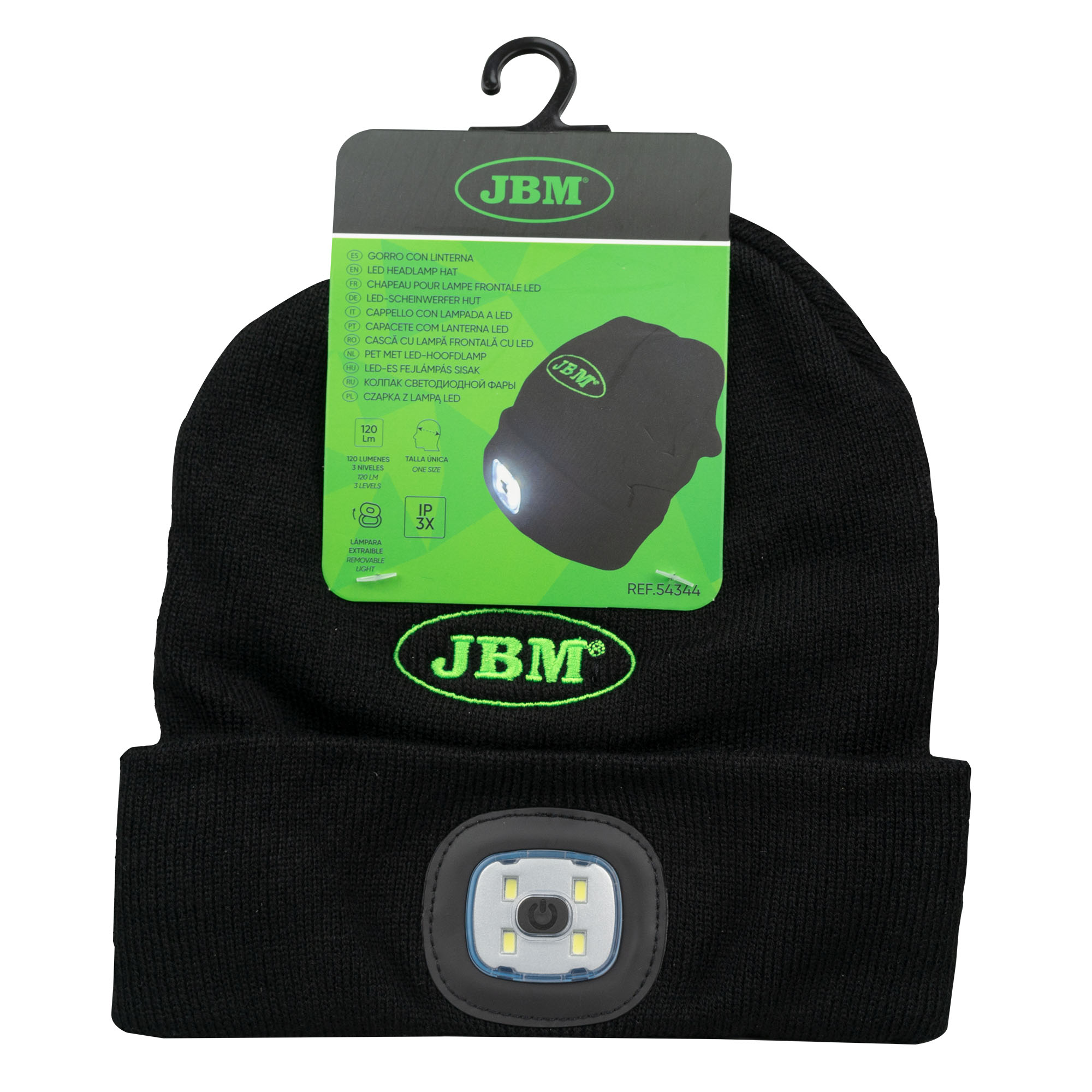 CAPPELLO CON LUCE LED - 120LM - immagine 4