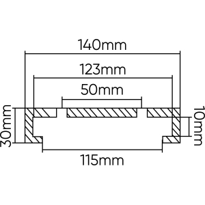 TAMPONE IN GOMMA PER PONTE SOLLEVATORE TWIN BUSCH 118MM