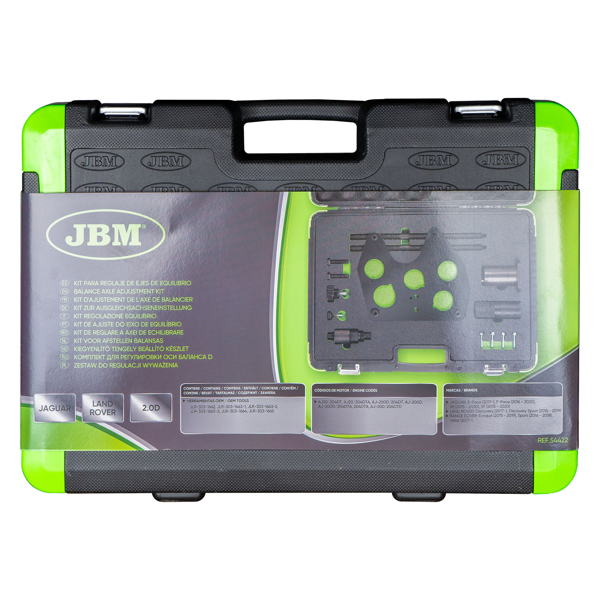 KIT REGOLAZIONE EQUILIBRIO ASSE JAGUAR/LAND ROVER 2.0D - immagine 2