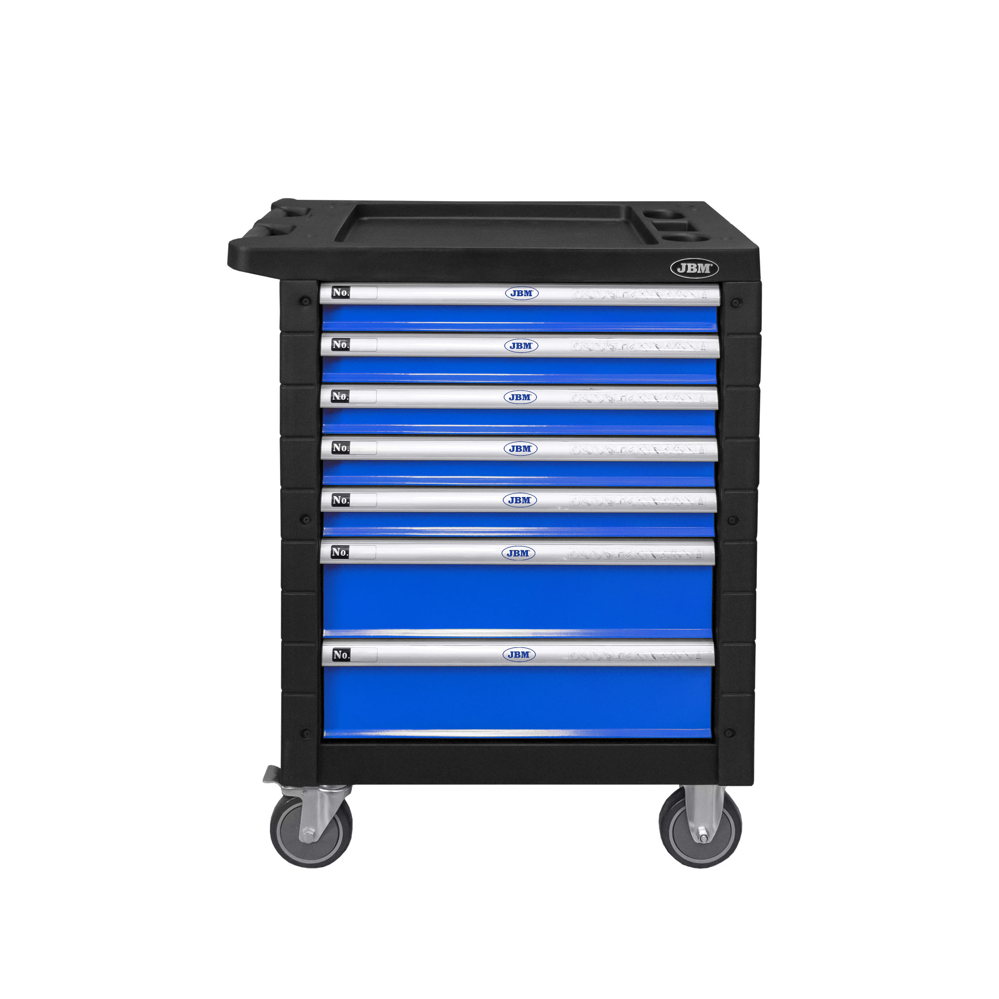 CARRELLO CON 7 CASSETTI BLU - SPECIALE KIT MESSA IN FASE - immagine 3