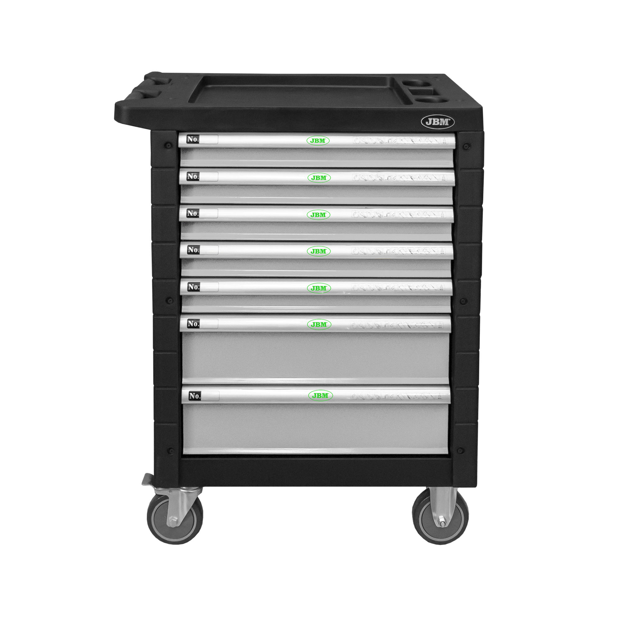 CARRELLO CON 7 CASSETTI GRIGIO - SPECIALE KIT MESSA IN FASE - immagine 4