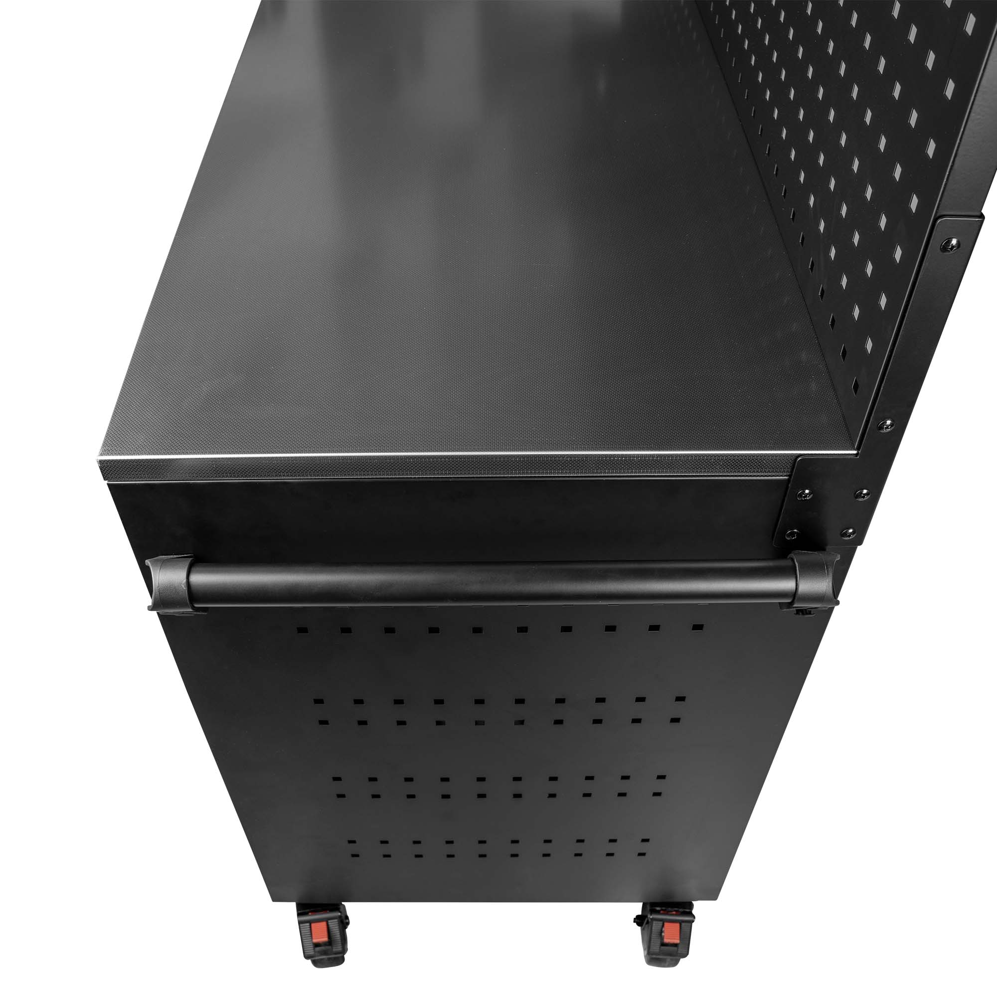 CARRELLO CON 11 CASSETTI E PANNELLO FORATO - VUOTO - immagine 3