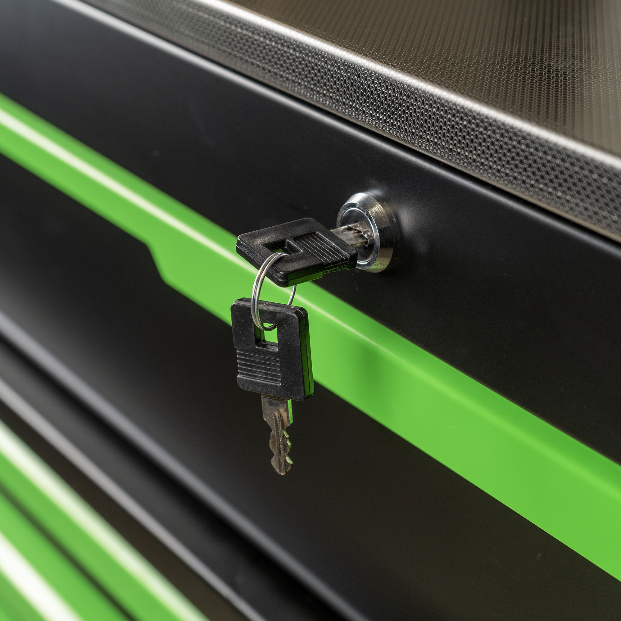 CARRELLO CON 11 CASSETTI VERDE – VUOTO - immagine 5