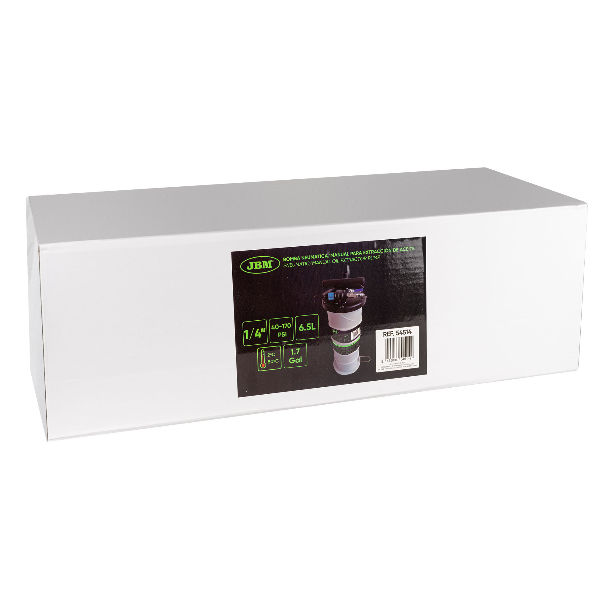 POMPA DI ESTRAZIONE DELL'OLIO PNEUMATICA/MANUALE 6.5L - immagine 4
