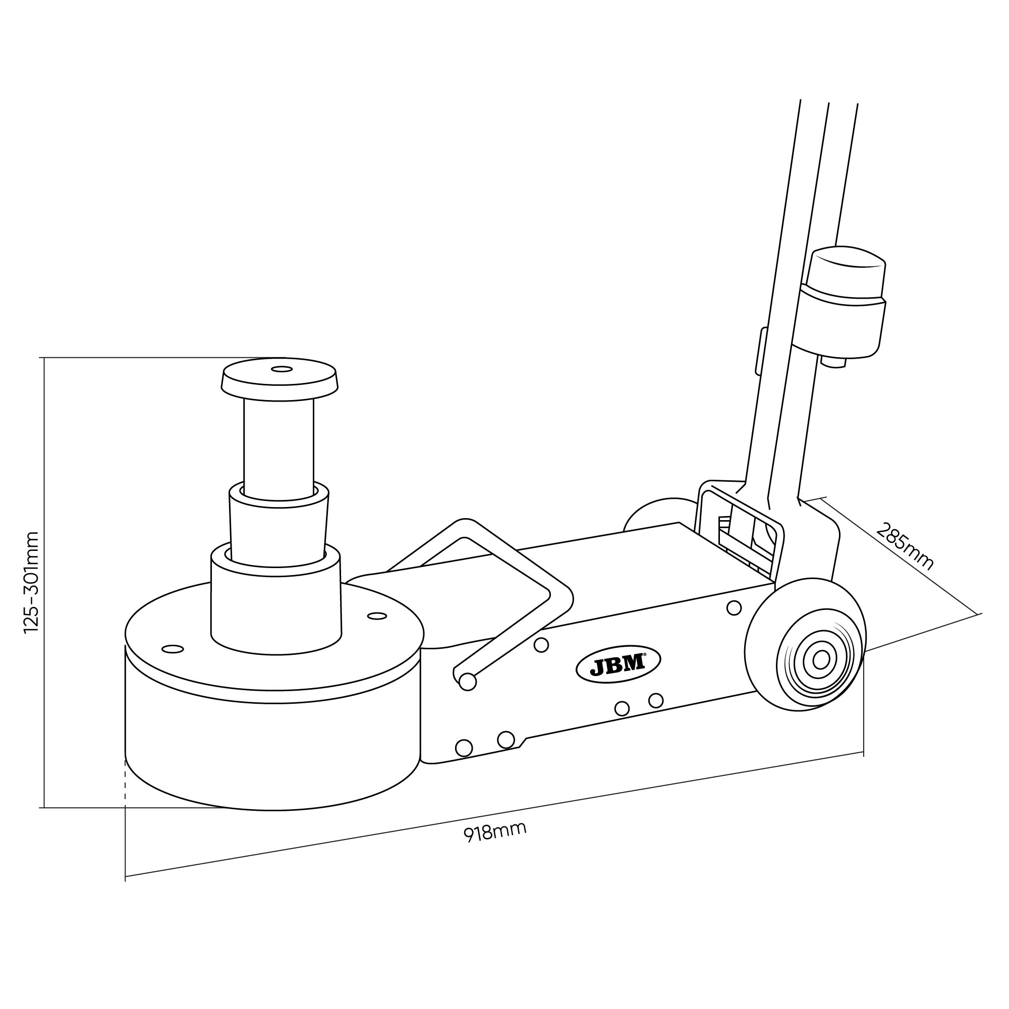 CRIC OLEO-PNEUMATICO TELESCOPICO 15/20/40T - immagine 6