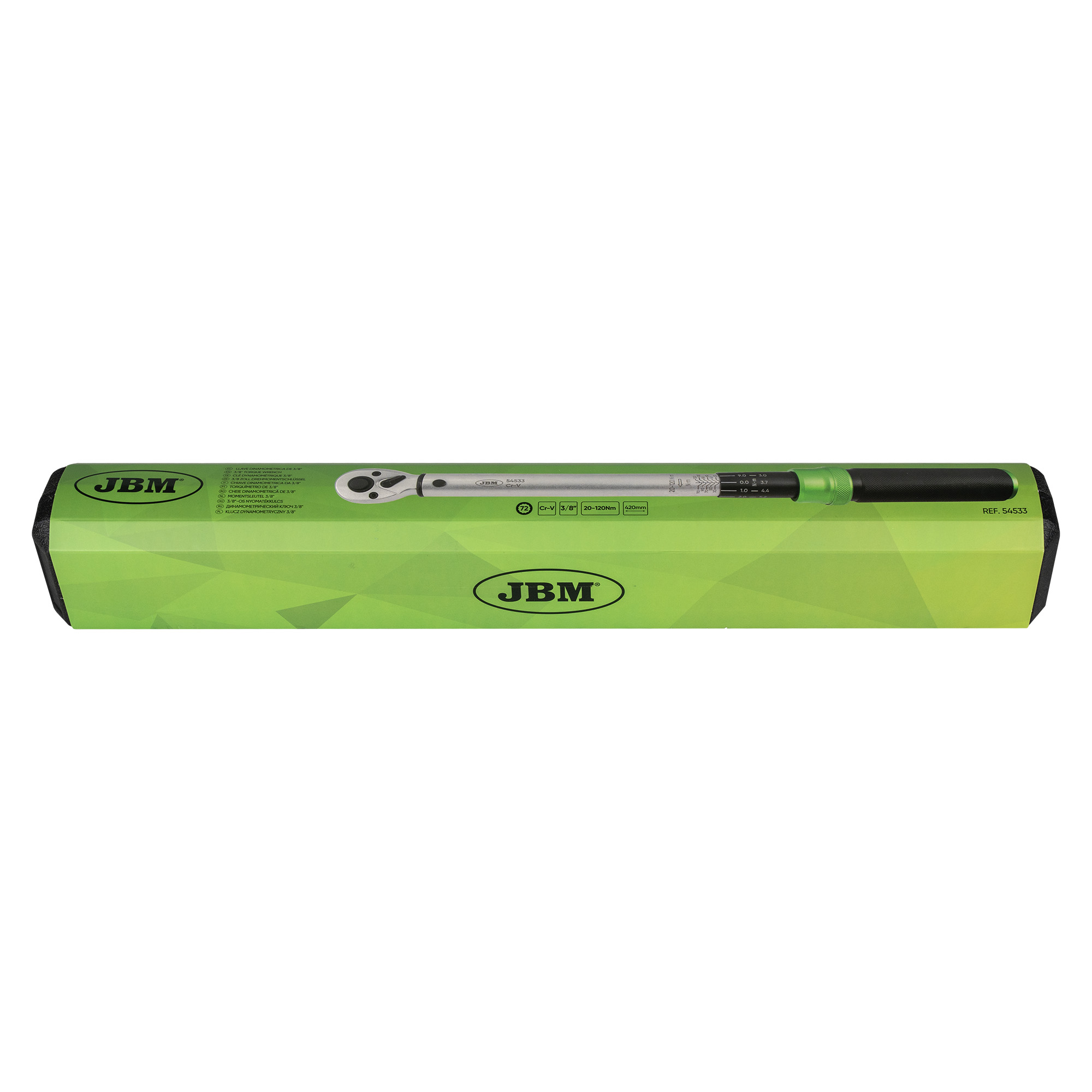CHIAVE DINAMOMETRICA 3/8", 20–120 NM - immagine 4