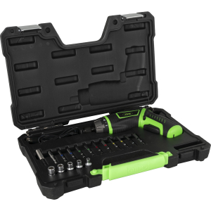 CACCIAVITE A BATTERIA E SET DI PUNTE