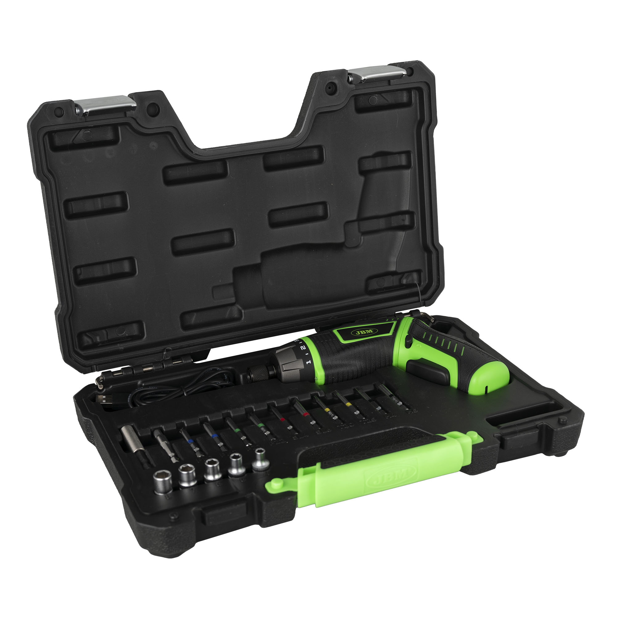 CACCIAVITE A BATTERIA E SET DI PUNTE