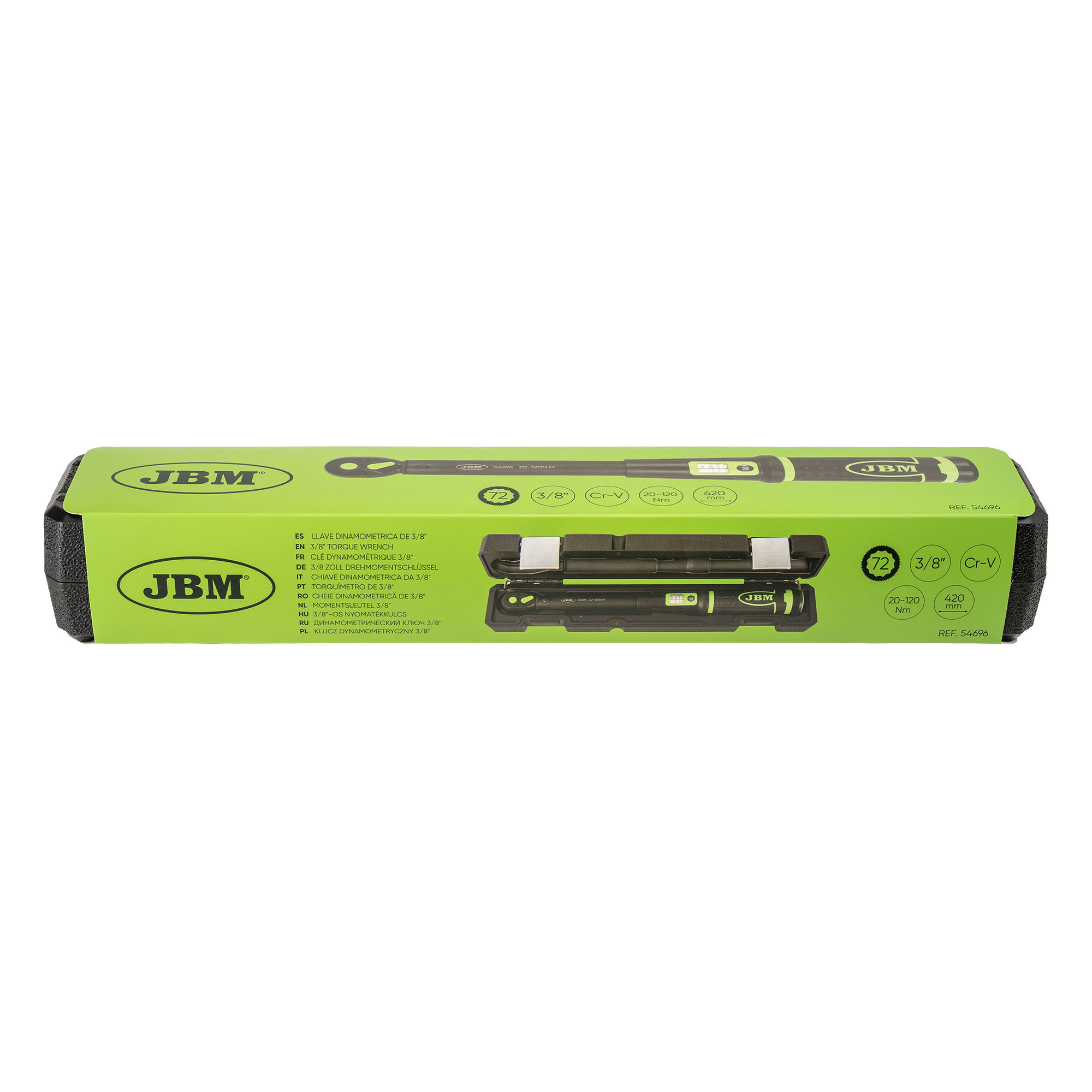 CHIAVE DINAMOMETRICA 3/8" CON FINESTRA DI LETTURA (20–120 NM) - immagine 5