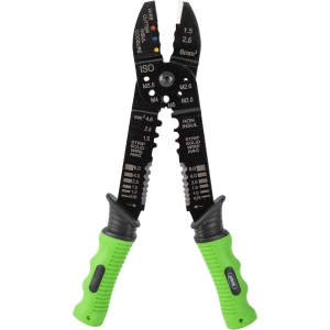 PINZA SPELLAFILI E CRIMPATRICE PER TERMINALI 10"
