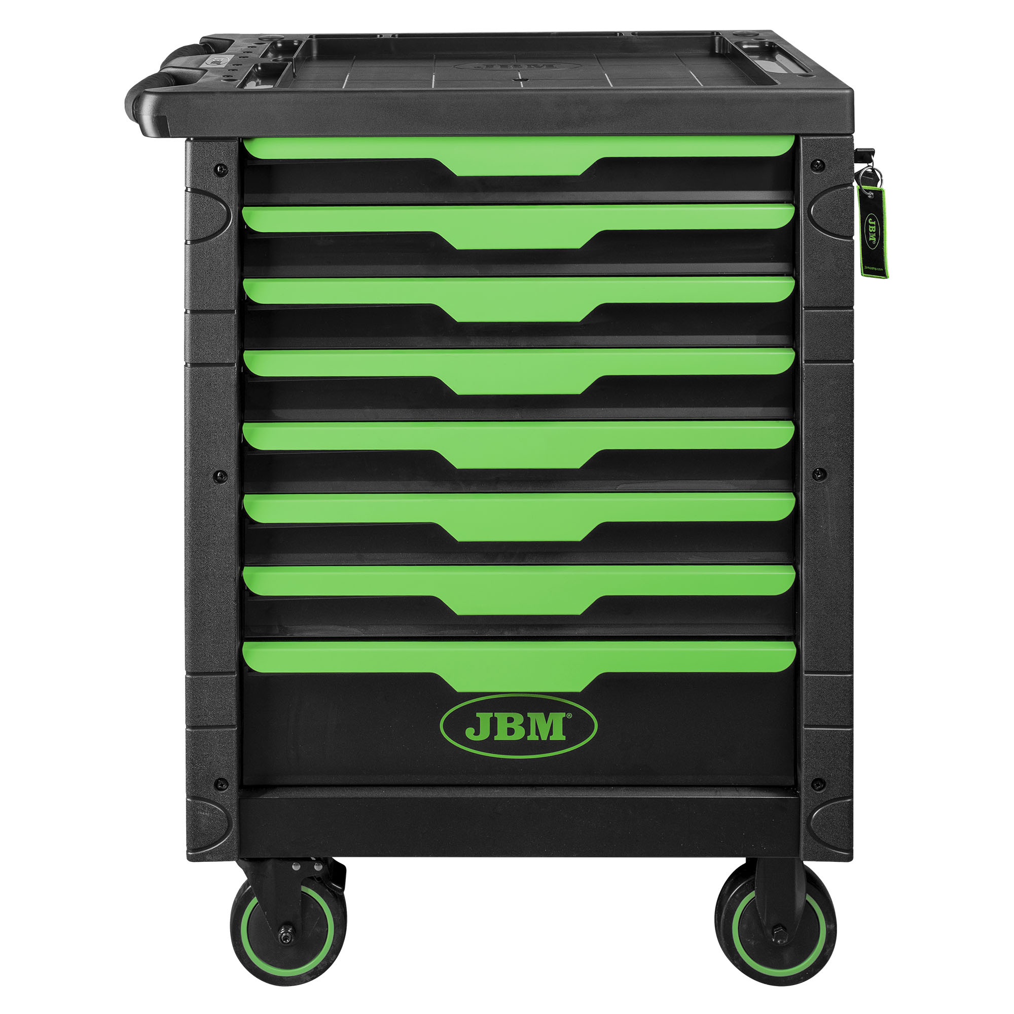 CARRELLO CON 8 CASSETTI VERDE - VUOTO - immagine 4
