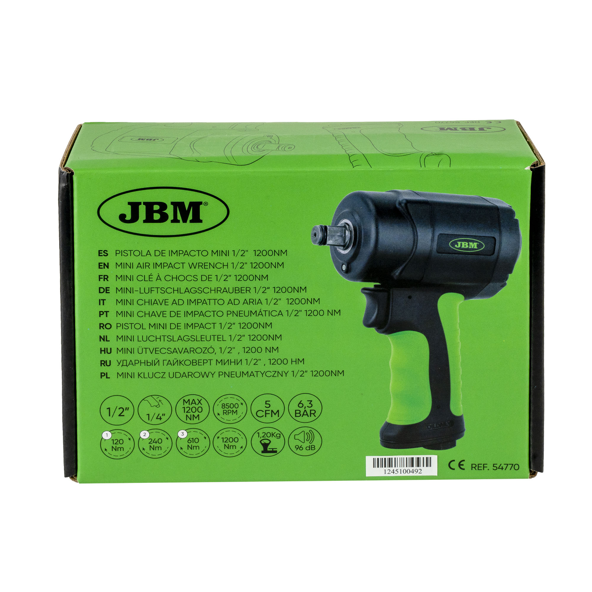 AVVITATORE PNEUMATICO MINI 1/2" 1200 NM - immagine 5