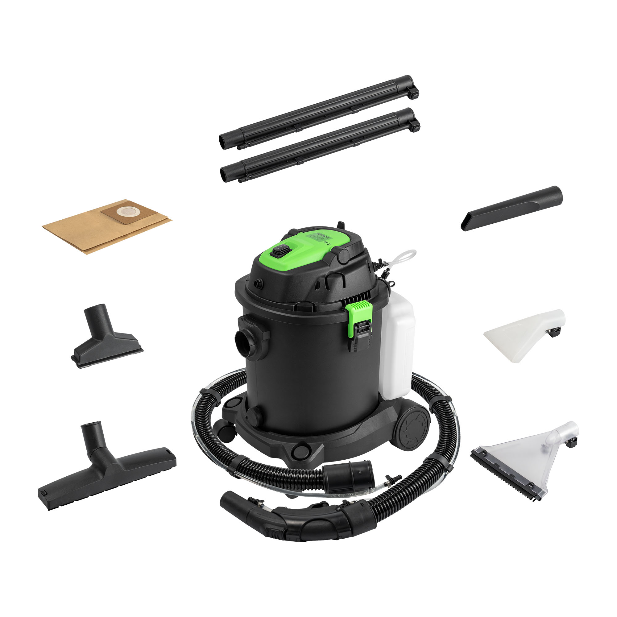 ASPIRATORE PER TAPPEZZERIA DA 20L (ASCIUTTO+BAGNATO) - immagine 6