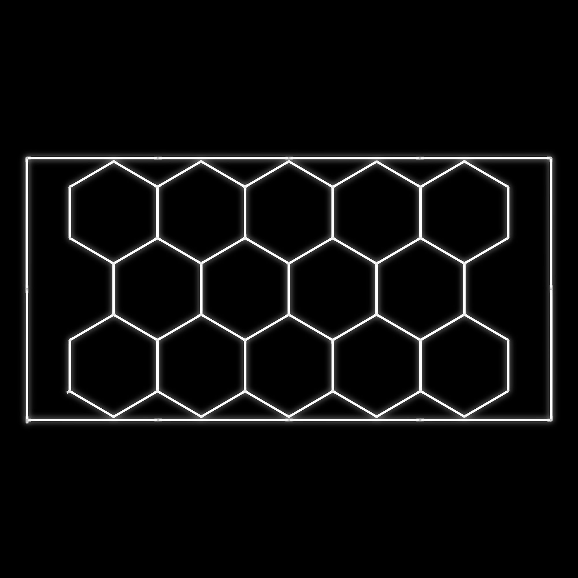 SET DI PLAFONIERE ESAGONALI A LED